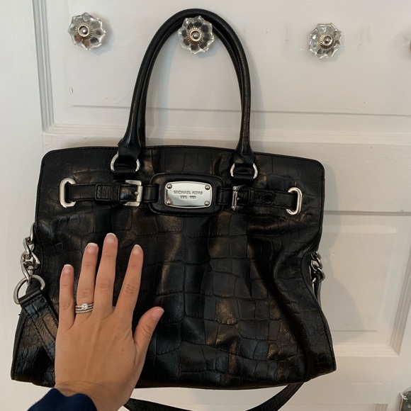 Black Michael Kors purse - Picture 2 of 3